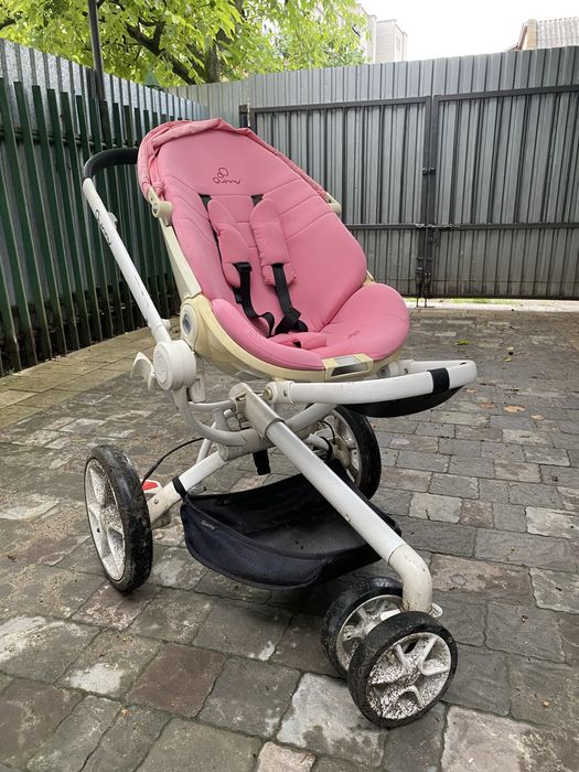 Дитяча коляска 2 в 1 Quinny Moodd Pink Passion в хорошому стані