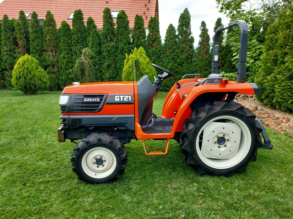 Traktorek Kubota GT21 21KM 4x4 wspomaganie 1997 Oryginał Tylko 838 mth