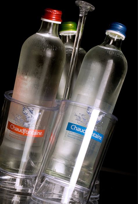 Stojak na butelki alkohole Tri’o Chaudfontaine design modern