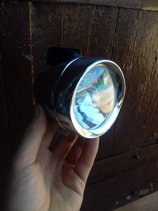 Ретро фара капля мото 12 вольт новая лофт