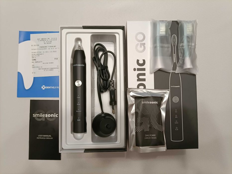 Szczoteczka soniczna Smilesonic GO Black