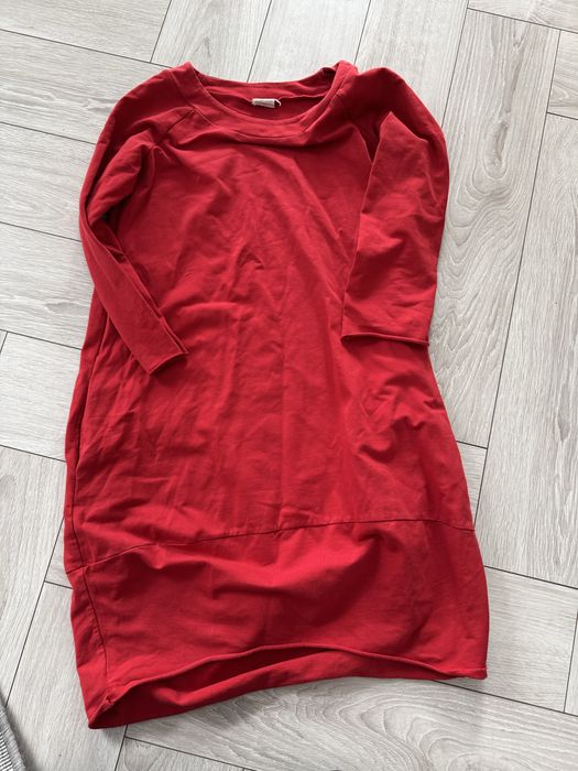 Sukienka ciążowa/ luźna na co dzień Rabarbar