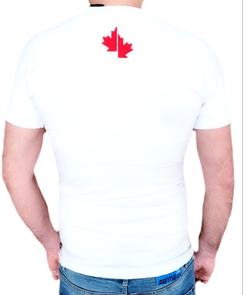 Dsquared2 T-Shirt Koszulka męska DS  Icon  biała