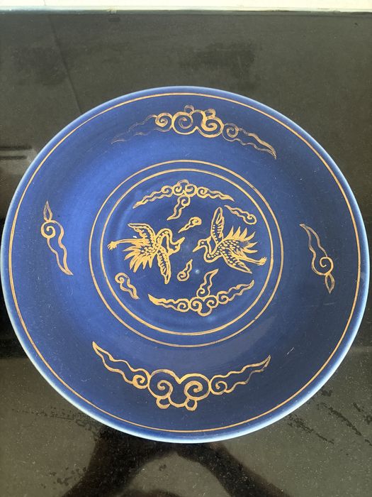 Prato de porcelanna chines antiga