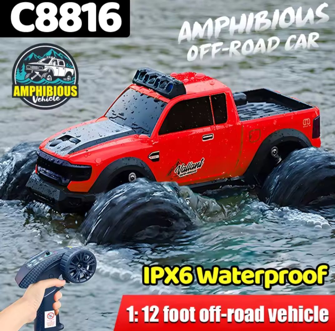 JJRC C8816 автомобіль-амфібія з дистанційним керуванням
