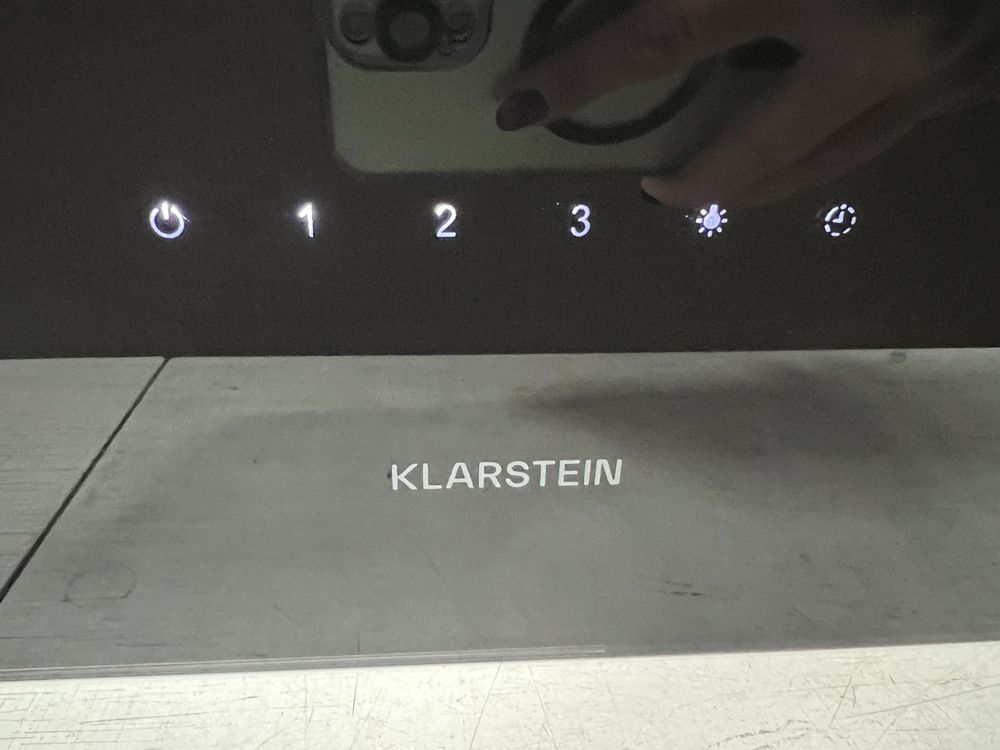 Острівна витяжка Klarstein 90 см 10033108 Німеччина