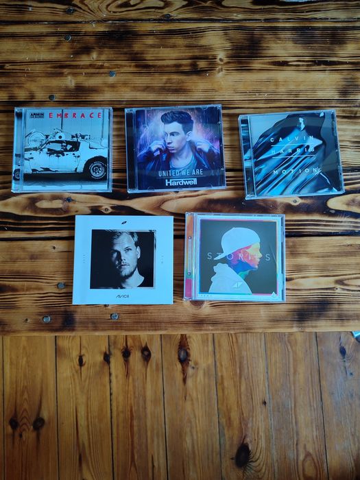 Avicii Armin van Buuren Hardwell Calvin Harris CD 5 sztuk płyta muz