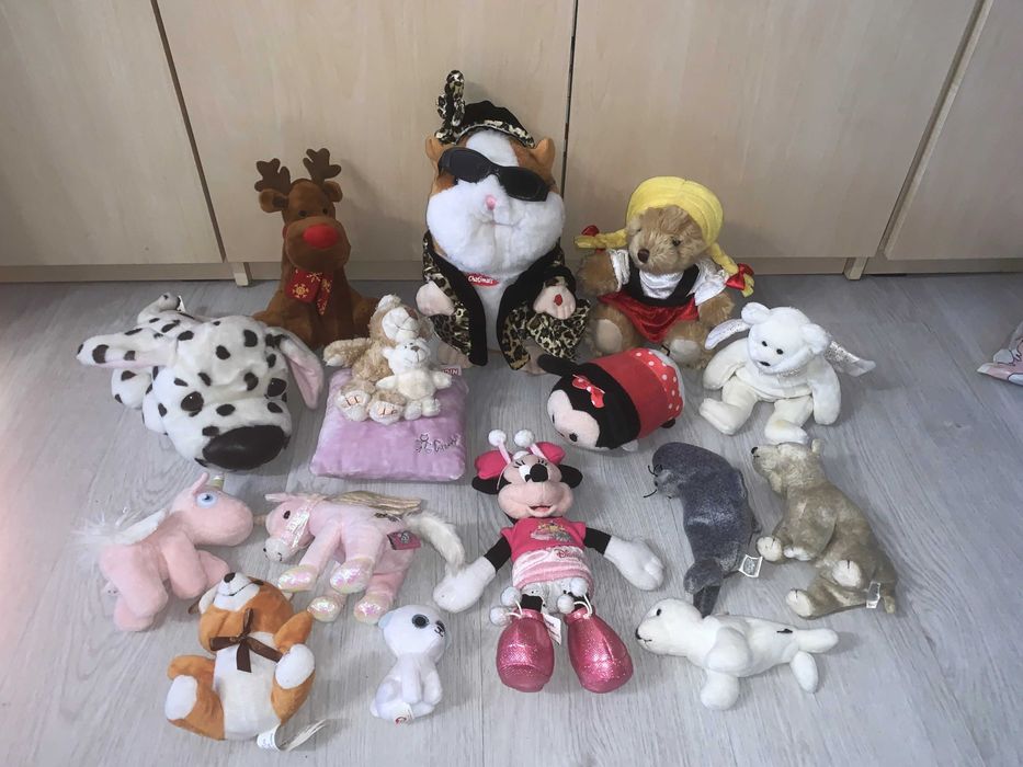 Maskotki Pluszaki _ Zestaw 15 sztuk