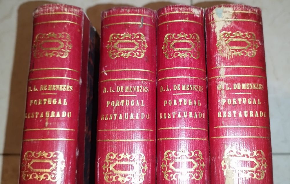 MENEZES. (Dom Luiz de) HISTORIA DE PORTUGAL RESTAURADO, obra de 1751-5
