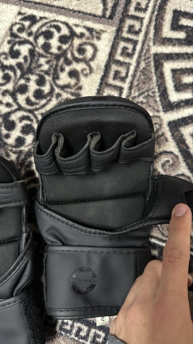 Рукавиці для ММА Original RDX F6 KARA Matte Black L/XL