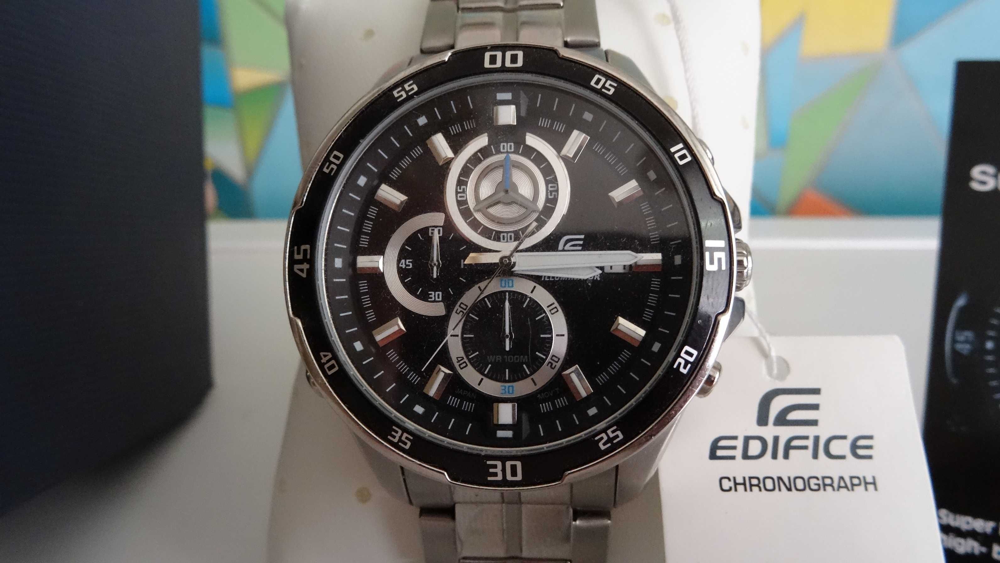 Часы CASIO EDIFICE Super illuminator.