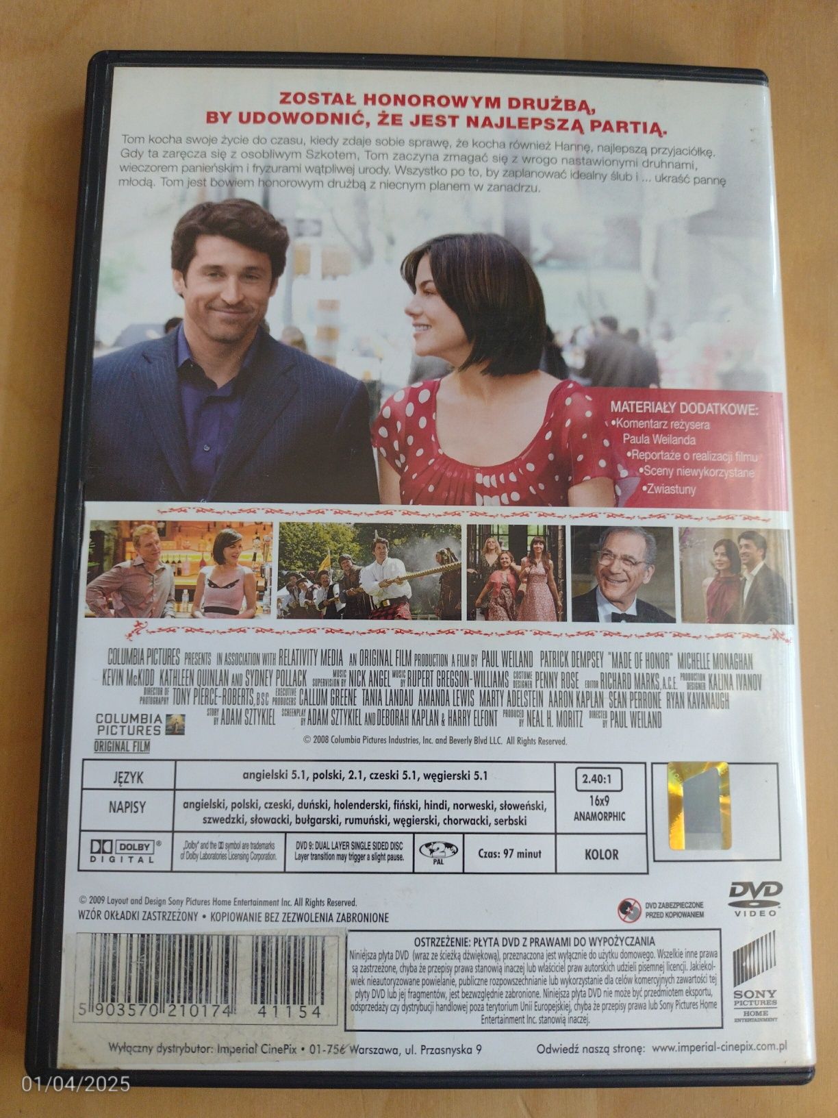 Moja dziewczyna wychodzi za mąż DVD lektor pl
