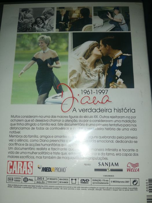 DVD Princesa Diana