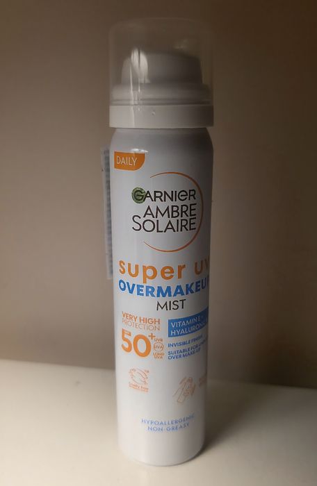 GARNIER Ambre Solaire mgiełka ochronna do twarzy SPF 50+ 75ml