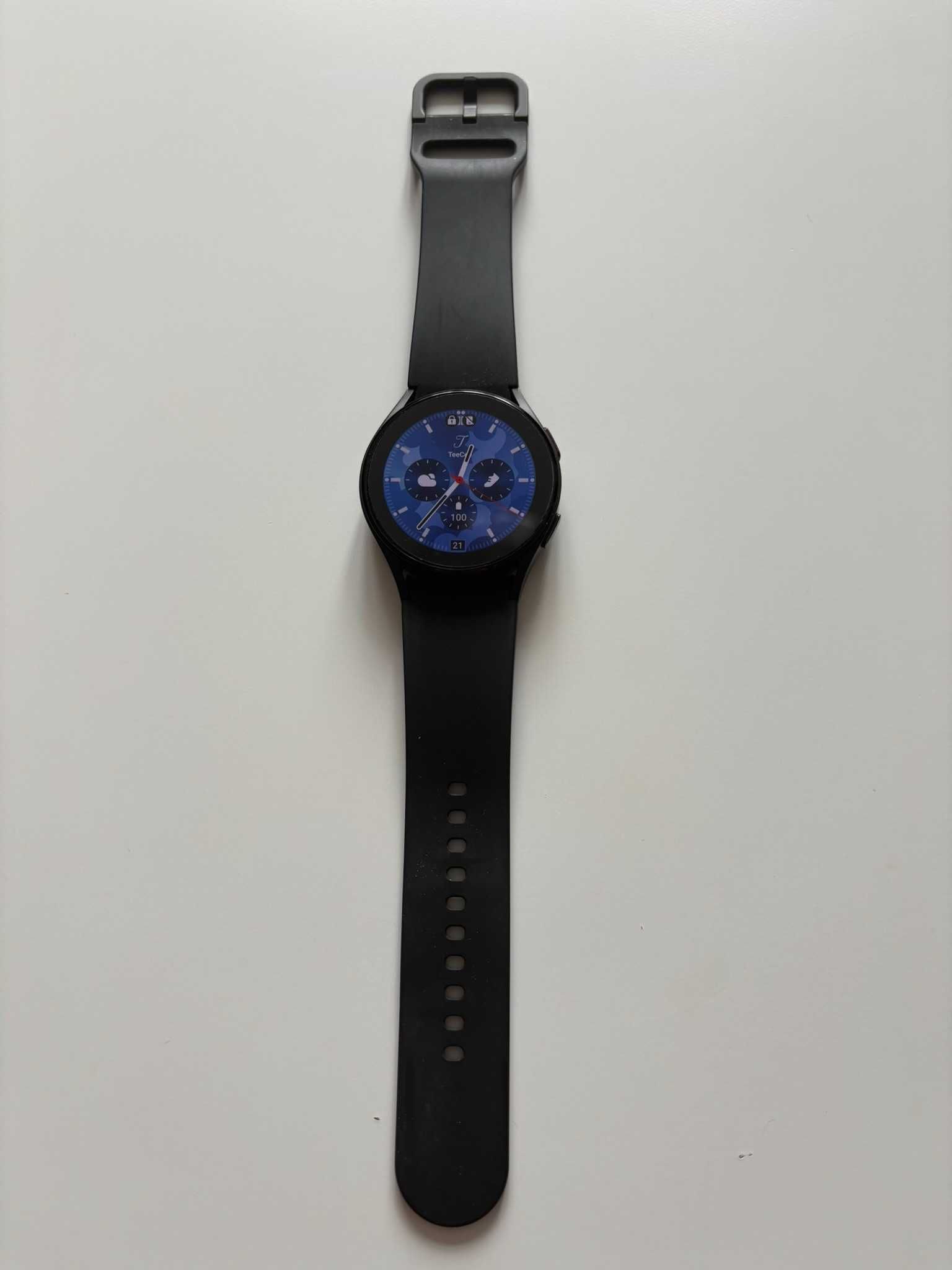 Samsung Galaxy Watch4 czarny stan bdb