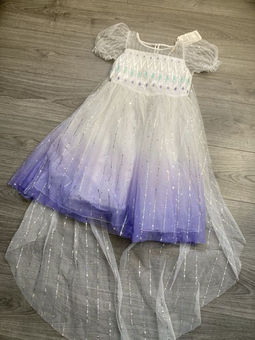 Strój karnawałowy przebranie Elsa księżniczka disney 140 cm