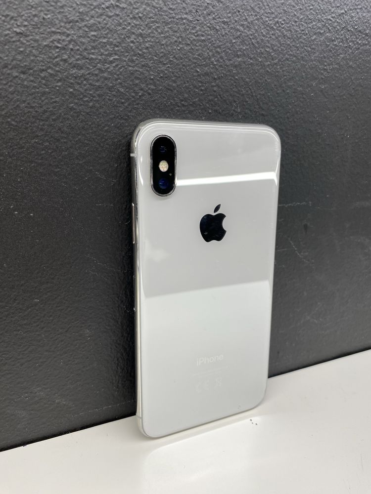 iPhone X Silver 100% bateria