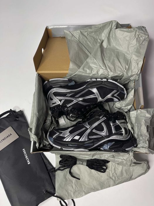 BALENCIAGA Runner кроссовки кеди кеды кросівки чорні sneakers 42 43 44