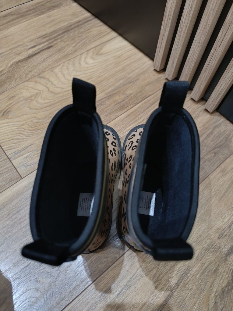 Kalosze panterka h&m 28 - jak nowe
