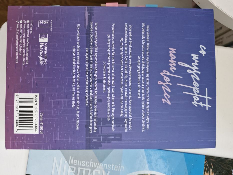 Książka ,,Co wyszeptał nam deszcz" Joanna Balicka