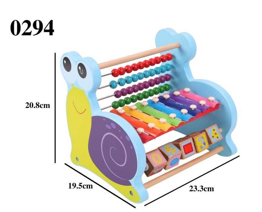 Nowe drewniane liczydło cymbałki