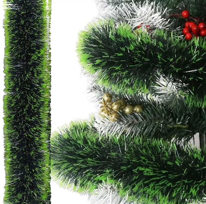 Łańcuch choinkowy girlanda na choinkę świąteczna choinkowa gruba 6m
