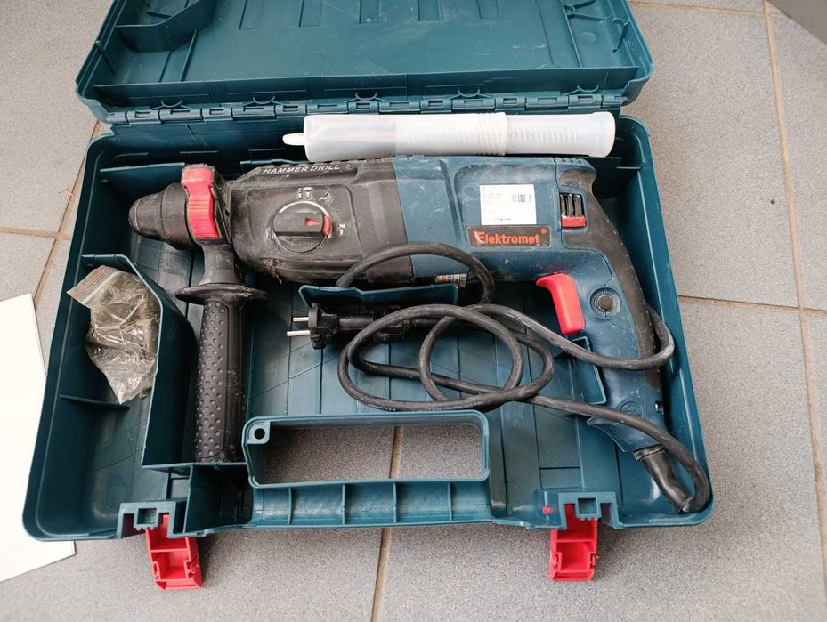 Młotowiertarka wiertarka z udarem młot udarowy zestaw sds + plus 3050