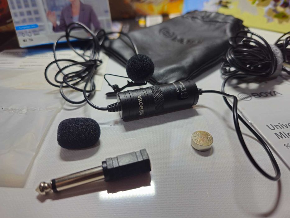 ‼️Лучший Петличный микрофон Boya BY-M1 - Комплект, оригинал‼️