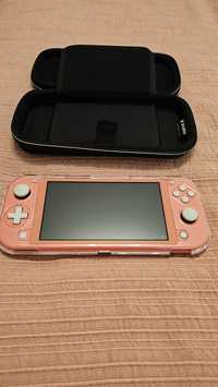 Nintendo Switch Lite (Coral/Rosa) c/ nova