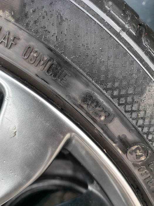 Całe koła Mazda r19 225/45 opony semperit speed-life3