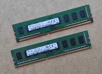 Zestaw części komputerowych kabel SATA i pamięć RAM 8 GB DDR3