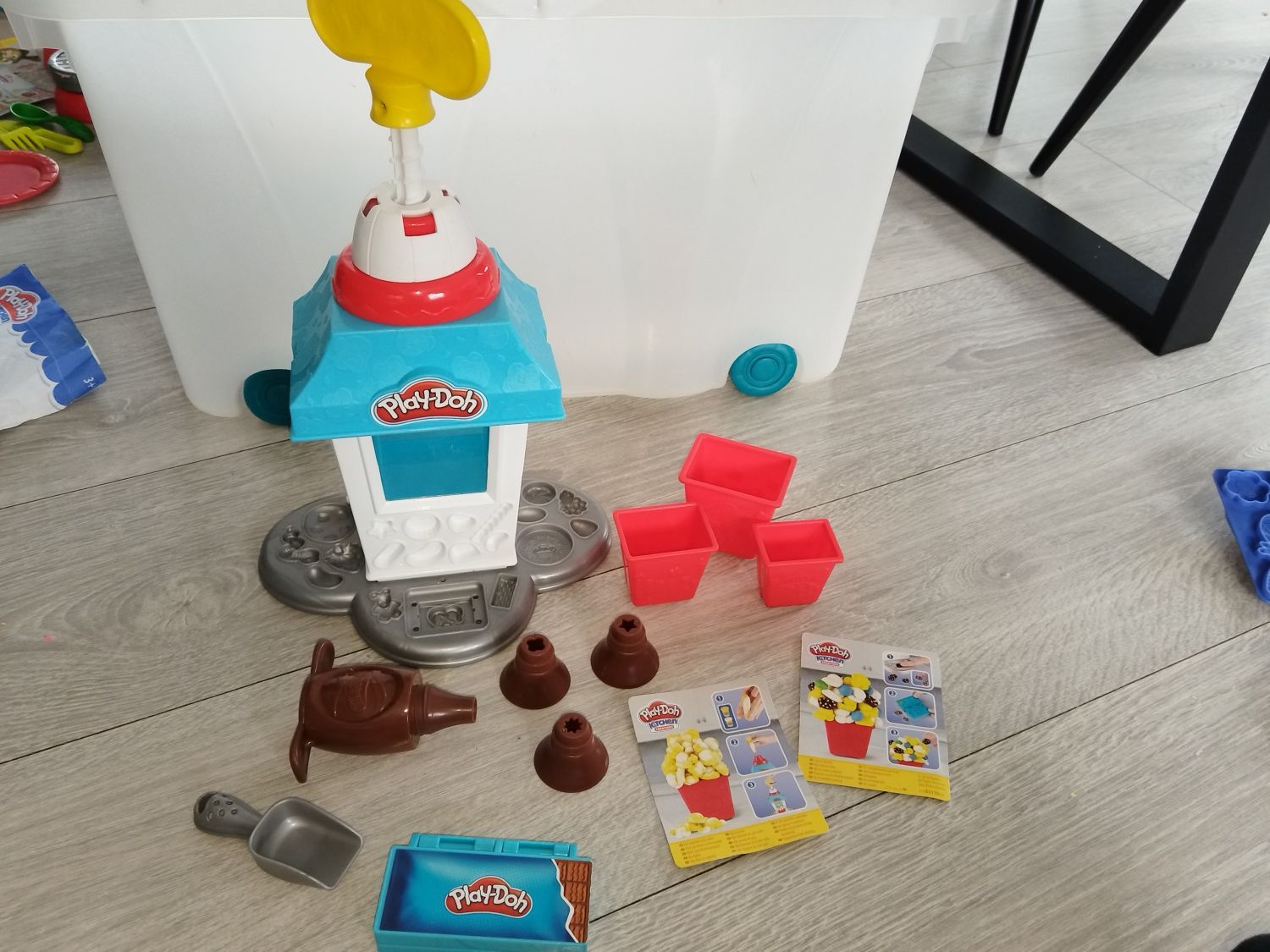 Play doh popcorn