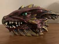 Piękna szkatułka głowa smoka Alator Giftware.