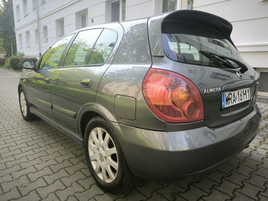 Nissan Almera 1.5 DCI 2003 r/Klimatyzacja/Bez rdzy