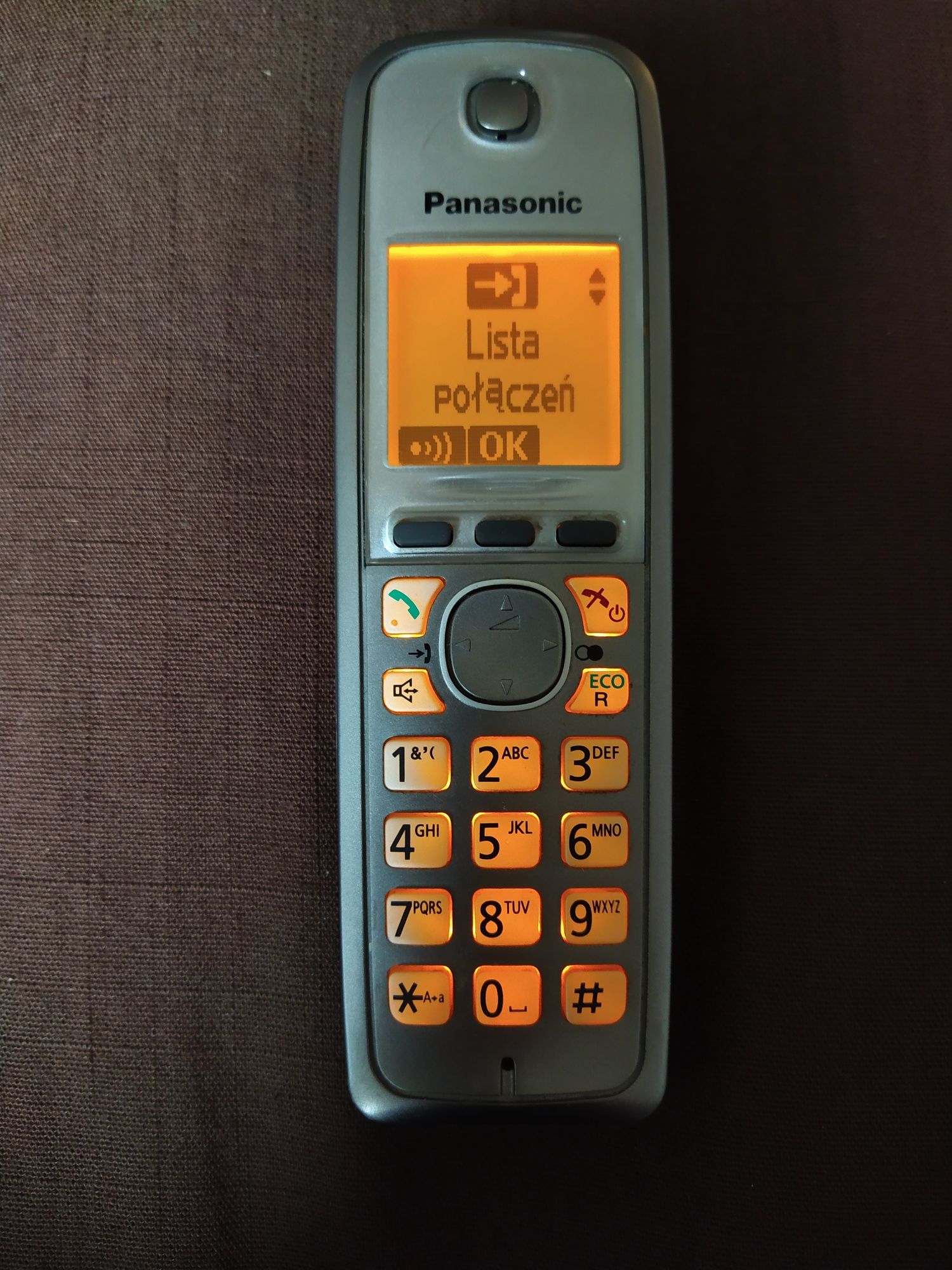 Telefon Stacjonarny Bezprzewodowy Domowy Panasonic
