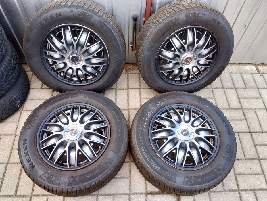 Koła zimowe stalowe 6,5mm Dacia Duster 5x114,3 215/65/16 NEXEN 2020r. Qashqai i inne