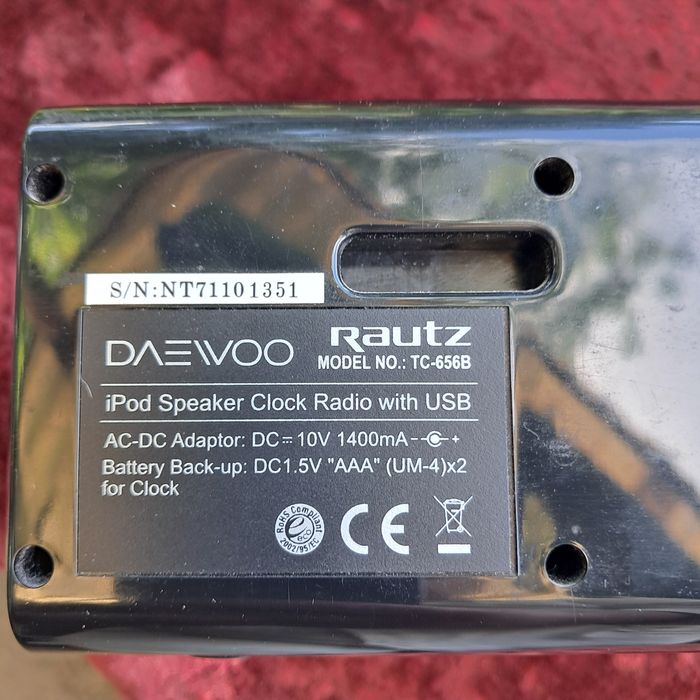 Радио проигрыватель  Daewoo дэу Редкий!!