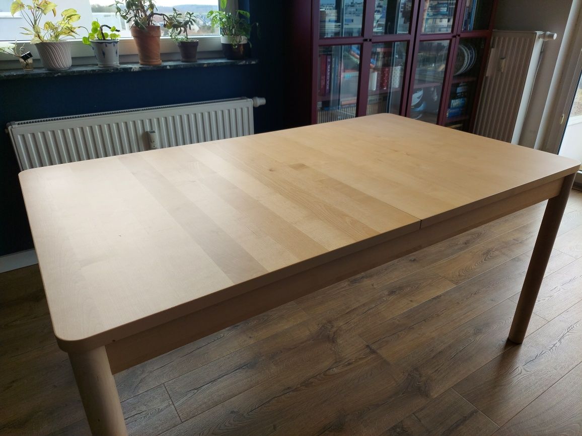 Duży stół IKEA Rönninge 155/210x90 cm brzoza 8-10 osób