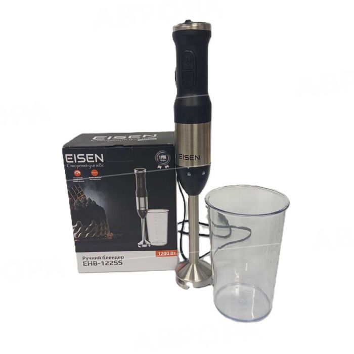 Блендер ручний EISEN EHB-122SS чорний 1200Вт