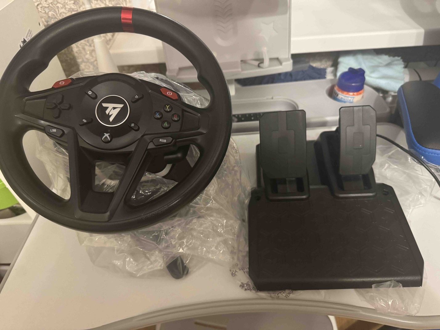 Руль ігровий з педалями Thrustmaster master 128