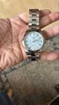 Zegarek Szwajcarski Tissot Gentleman Light Blue Komplet Piękny!