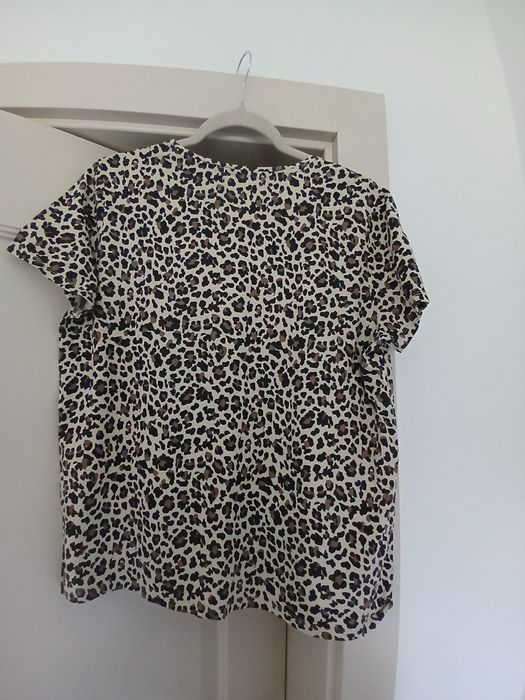 Bluzka tunika T-shirt pantera Mohito XL 42