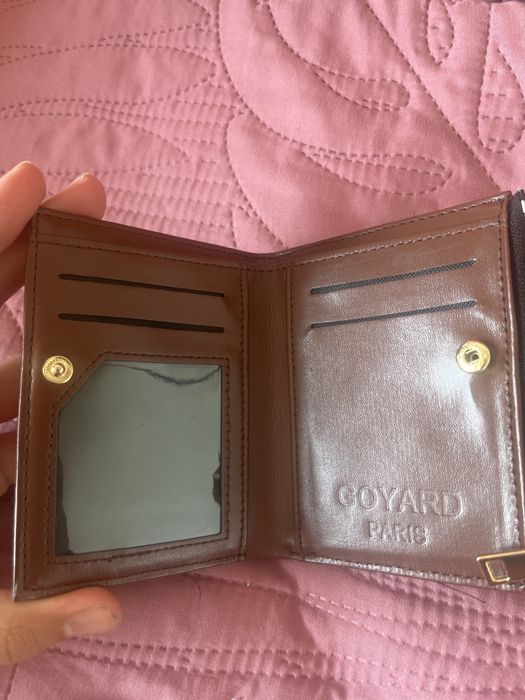 Carteira castanha goyard