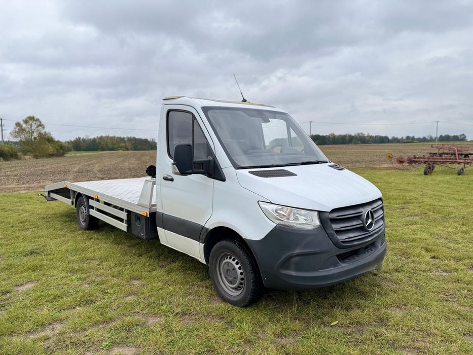 Mercedes Sprinter Laweta Nowy Najazd Panelowy 5.2m LEASING Zamiana