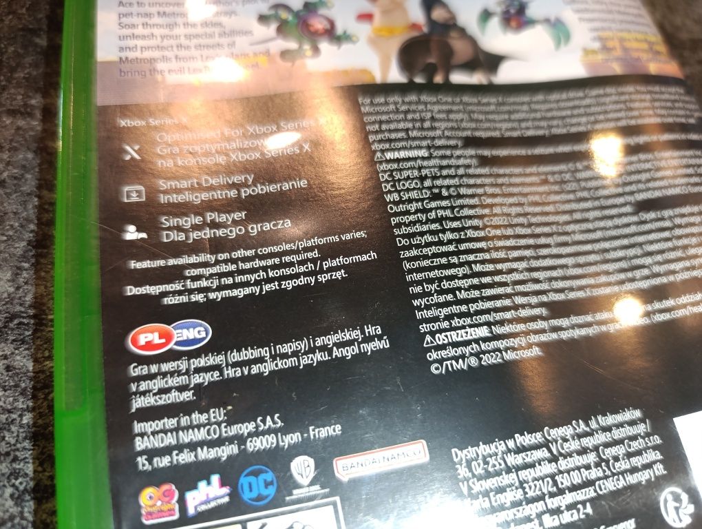 Super Pets Liga DC League Przygody Krypto i Asa Xbox One Series pl