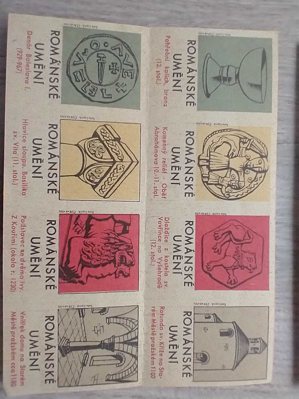 Czeskie znaczki, hasła reklamowe