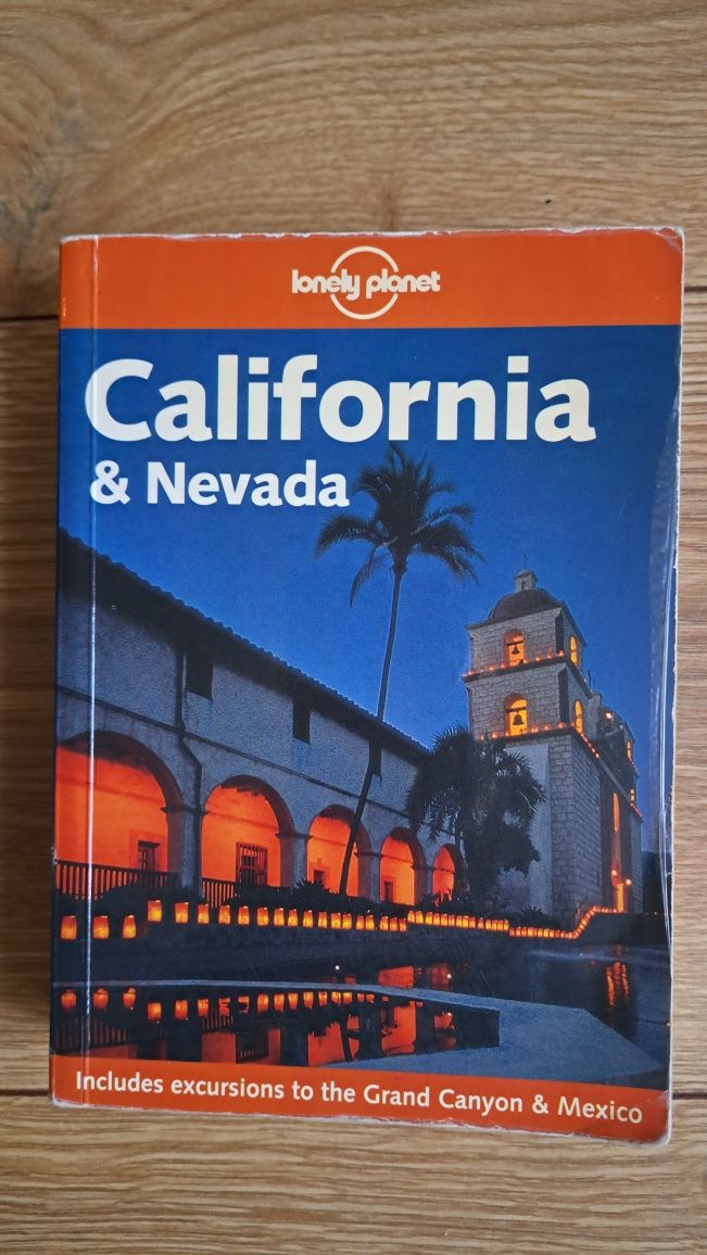 California & Nevada przewodnik Lonely Planet po angielsku