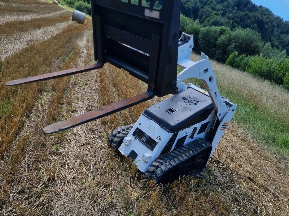 Bobcat MT55 Miniładowarka Gąsienicowa 567mtg Jak Nowa z Salonu widły i łyżka Silnik Kubota 3cyl. z Norwegii!  Dokumenty Serwisy aktualne z DEKRA BMWT Zero luzów wycieków Okazja
