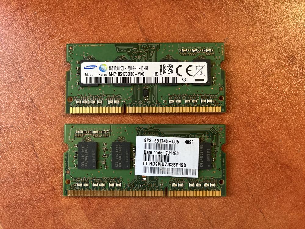 Pamięć RAM Samsung 2x4GB DDR3 SO-DIMM 1600 MHz Samsung
