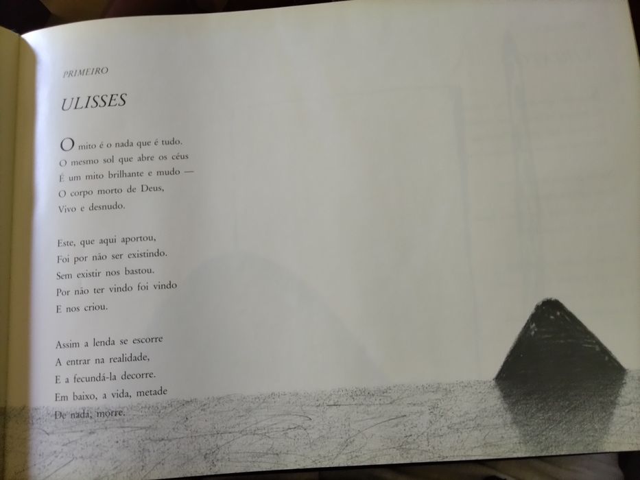 Livro "Mensagem de Fernando Pessoa